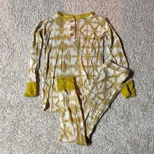 Tie-Dye Long Sleeve Pajama Set